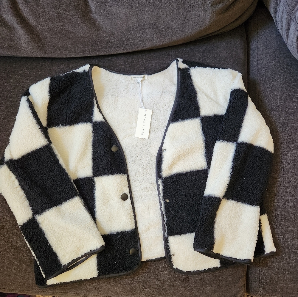 Checker Pattern jacket